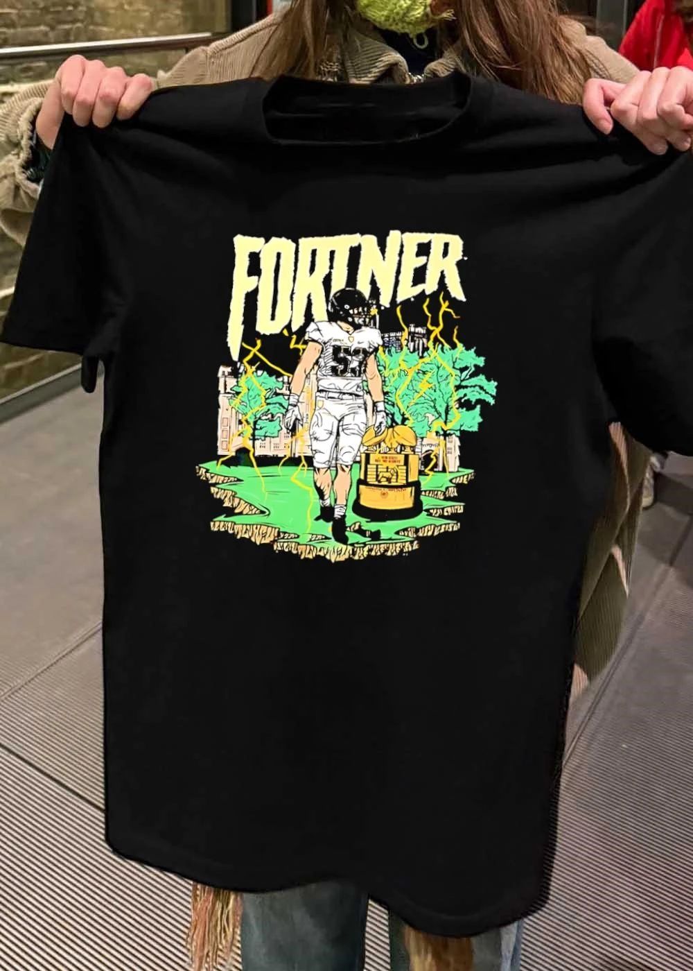 Army Black Knights Kalib Fortner 53 graphic shirt