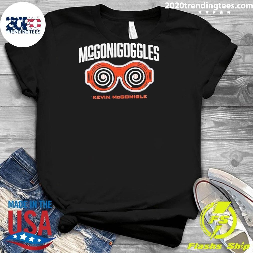 Kevin Mcgonigle Mcgonigoggles Detroit Tigers Baseball Shirt