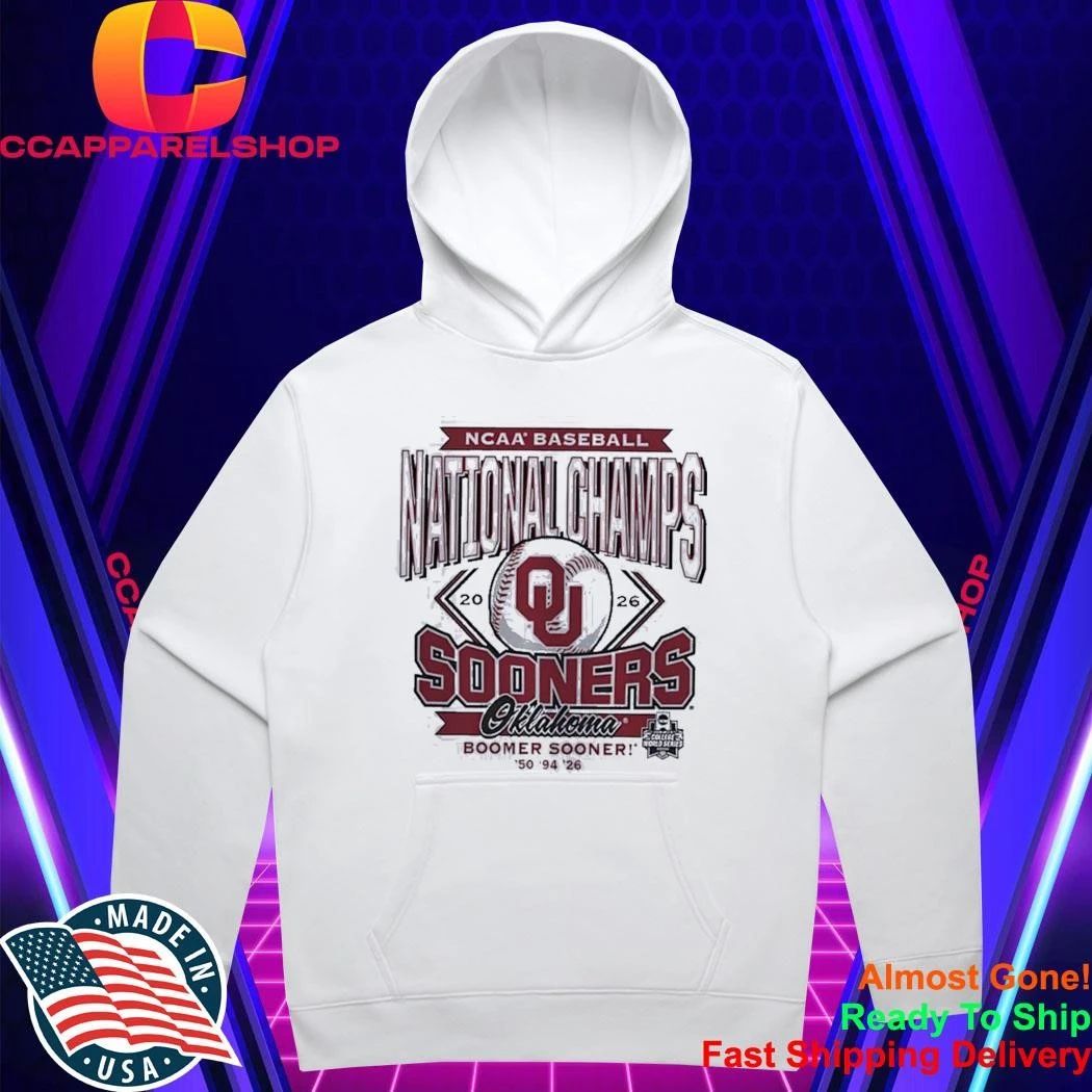 NCAA Baseball National Champs Oklahoma Sooners Boomer Sooner 50 94 26 2026 Shirt