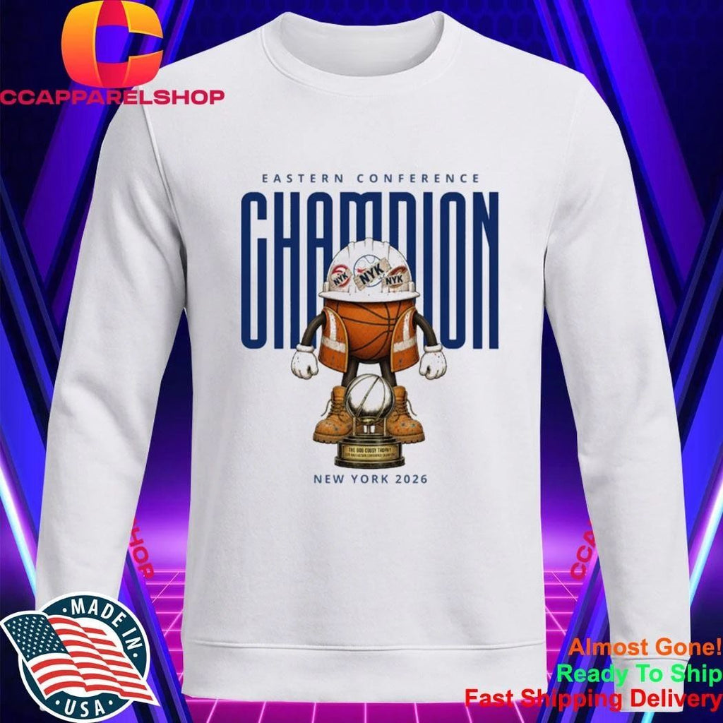 NYK 2026 Eastern Conference Champion The Bob Cousy Trophy Shirt