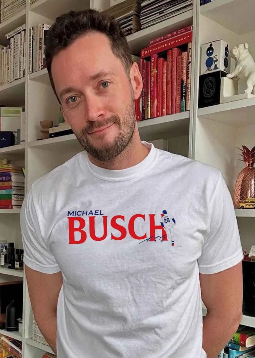 Michael Busch Players Slash Line shirt