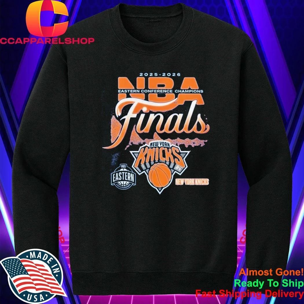 NY Knicks 2026 Eastern Conference Champions Finals Signature Shirt