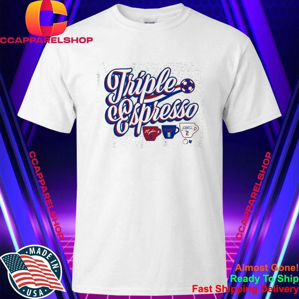 Mallory Swanson, Trinity Rodman, And Sophia Wilson Triple Espresso Shirt