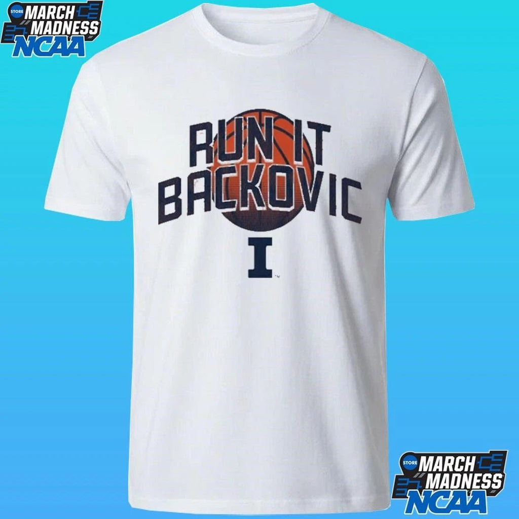 Illinois Basketball Run It Backovic Shirt