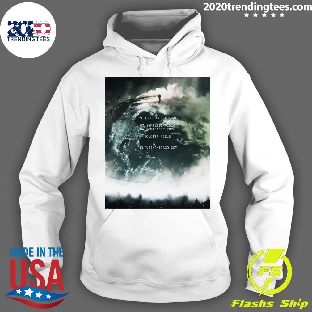 Kanye West Ye Live In Chicago On 3 And 4 September 2026 Shirt