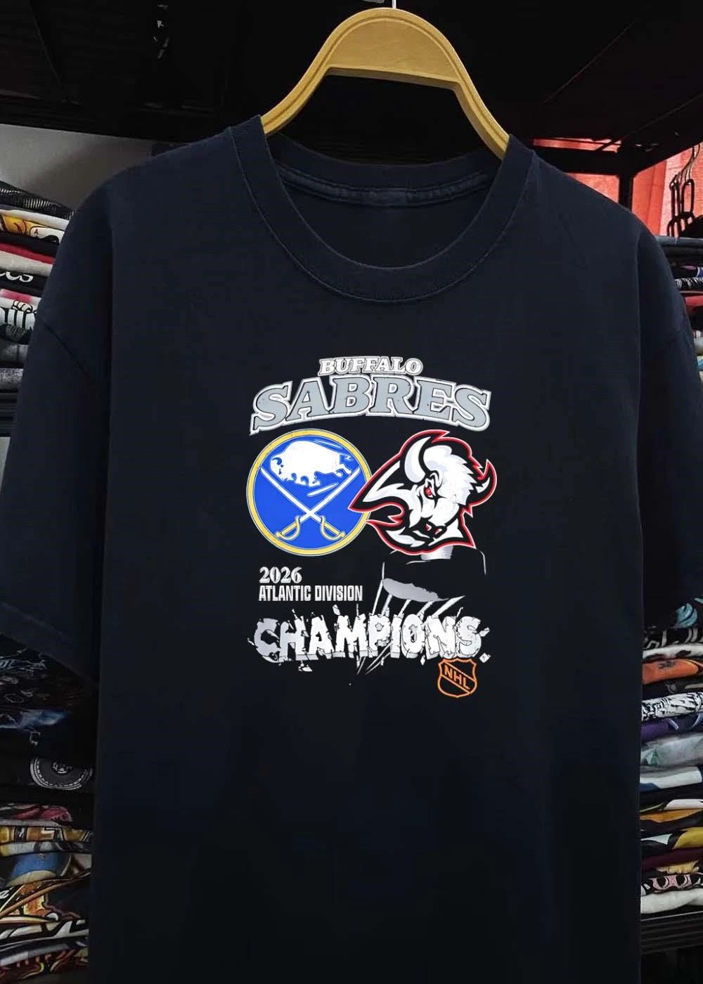 Better Than You Buffalo Sabres 2026 Atlantic Division Champions NHL T-Shirt