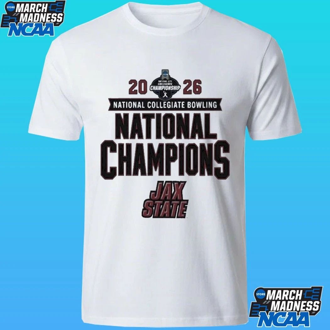 Jacksonville State Gamecocks 2026 NCAA Women’s Bowling National Champions Shirt