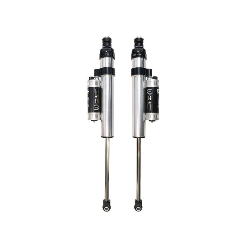 Icon 2.5 Piggyback Reservoir CDCV Shocks Pair 77736CP