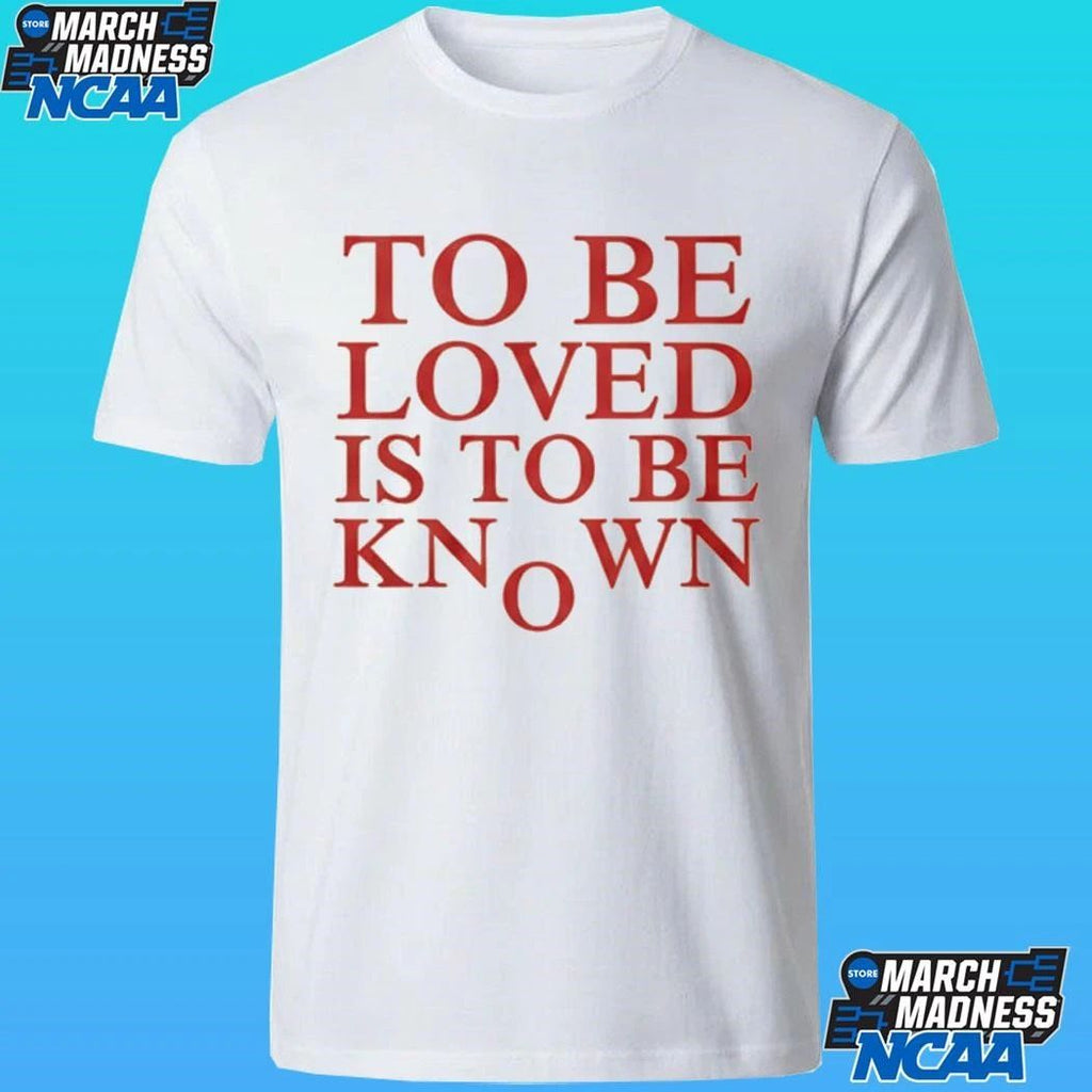 Zendaya To Be Loved Is To Be Known Shirt