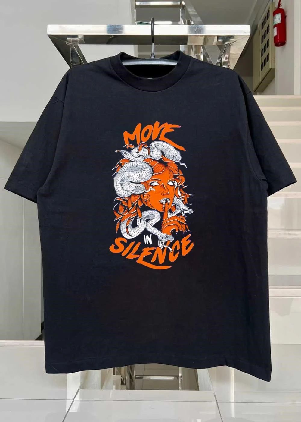 Medusa Move in Silence Graphic T-Shirt