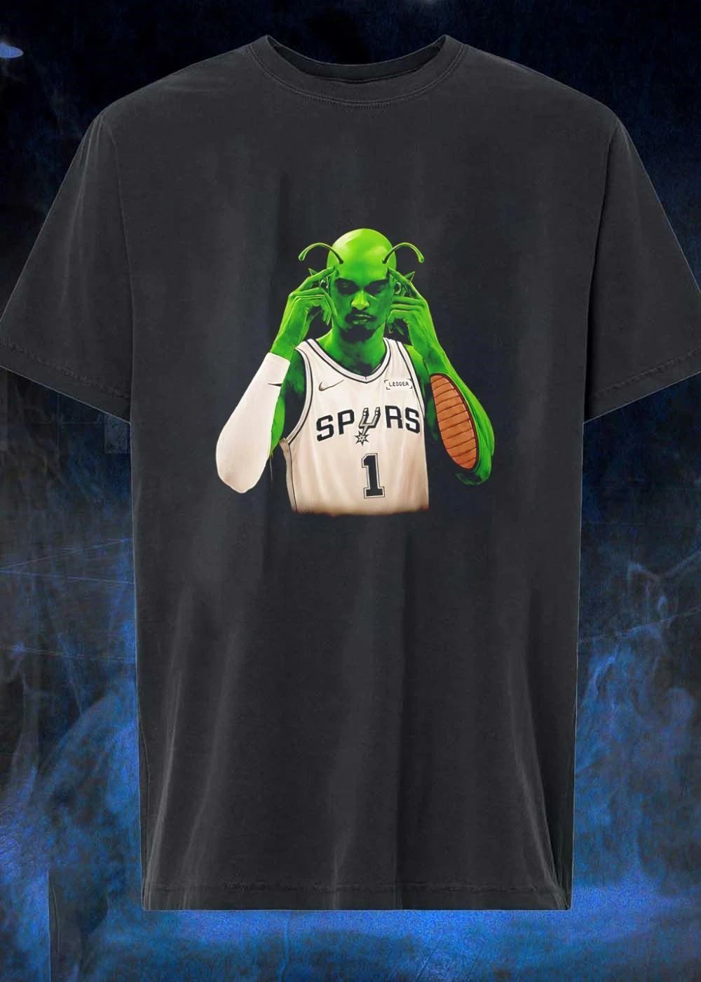 Keldon Johnson Piccolo San Antonio Spurs NBA SPURS 1 LEDGER shirt