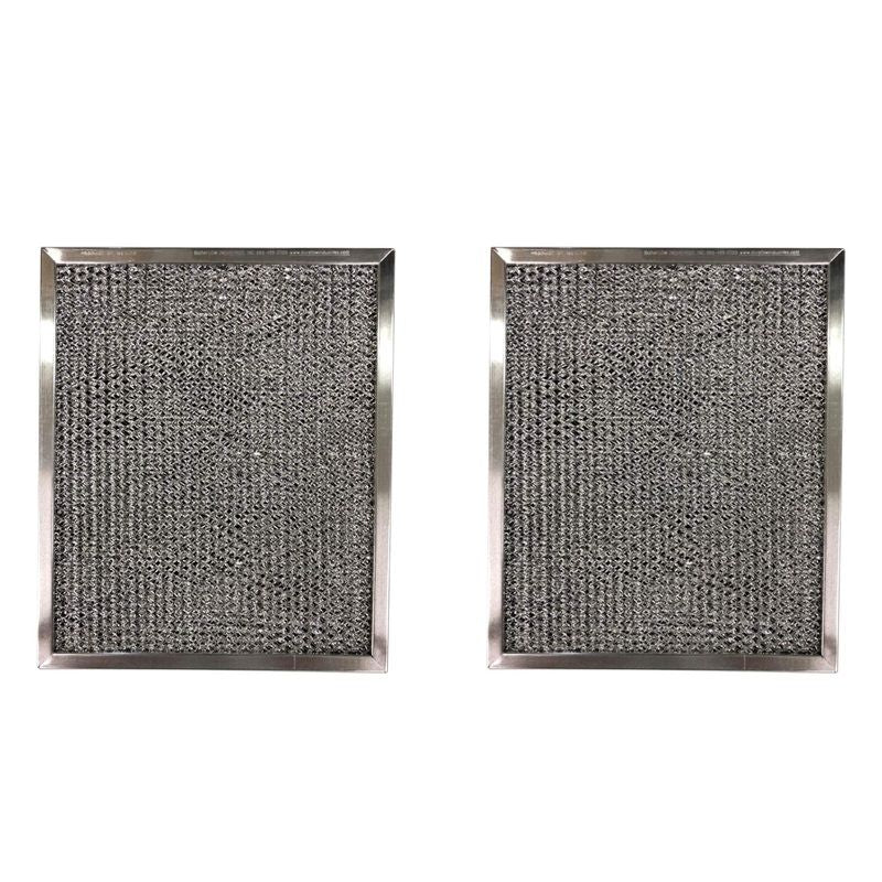 Aubrey 221 Compatible Replacement Aluminum Filters by Filter Everything – 8 X 9-1/2 X 3/8 (2-Pack)