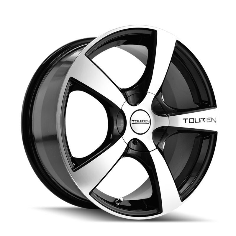 TR9 3190 17x7in Gloss Black Machined Wheel 5×110/115 BP / 42 mm offset / 72.62 mm Hub