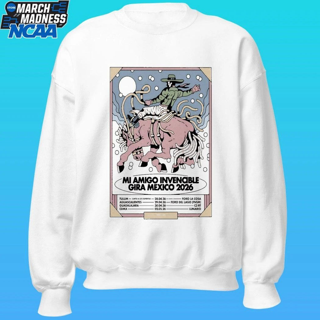 Mi Amigo Invencible 2026 Gira Mexico Tour Poster Shirt