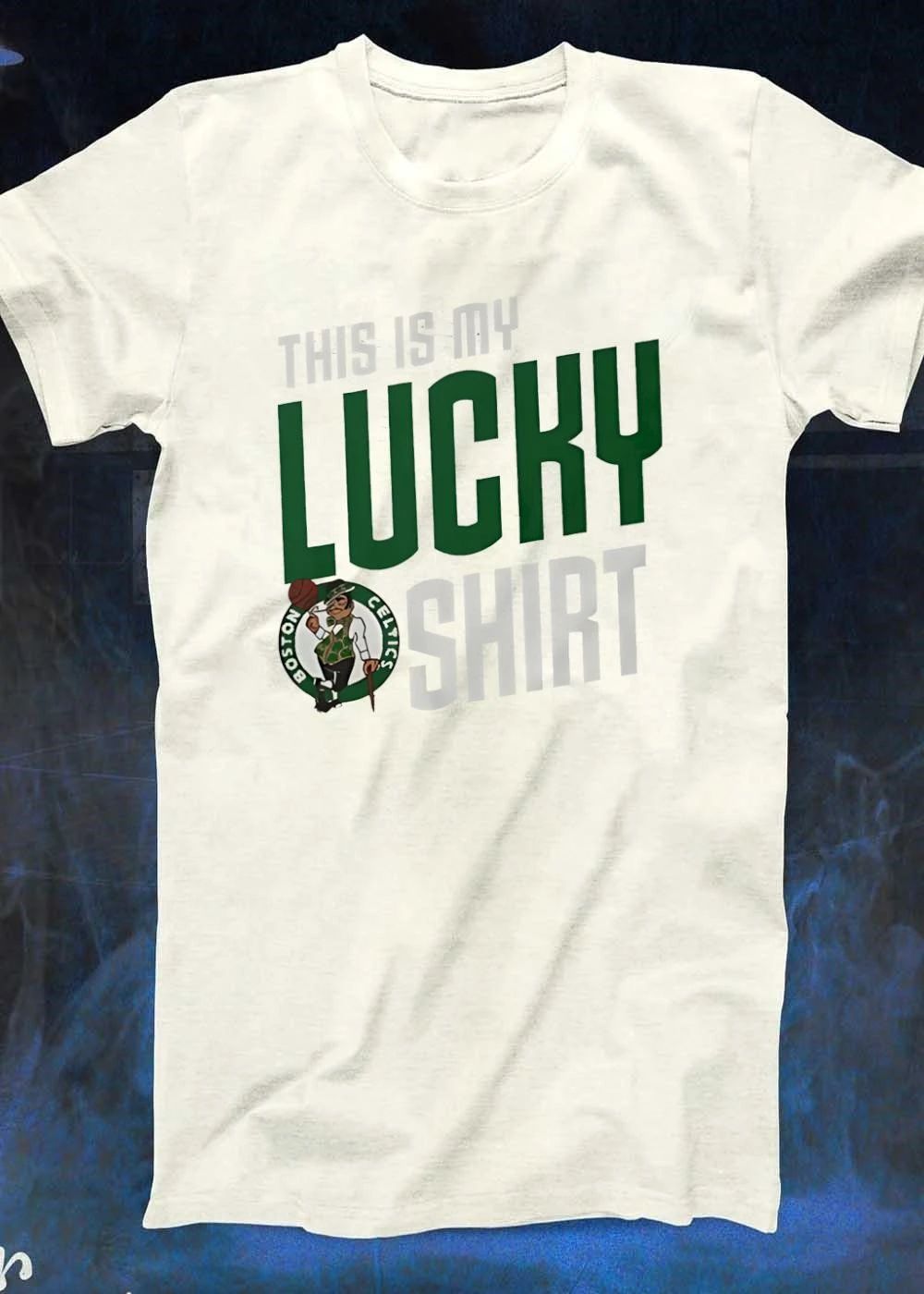Boston Celtics Apparel This Is My Lucky Shirt