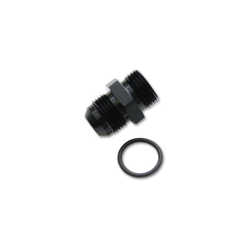 Vibrant Performance -16AN Flare to -16AN Straight Cut Adapter Fitting with O-Ring