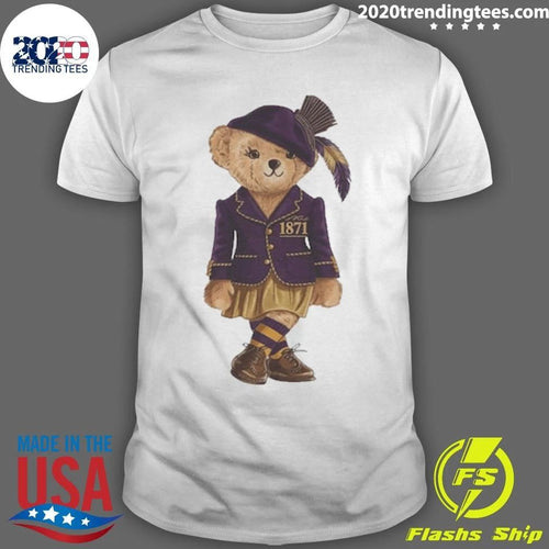 Alcorn State Polo Bear Lady Edition HBCU Tee Shirt