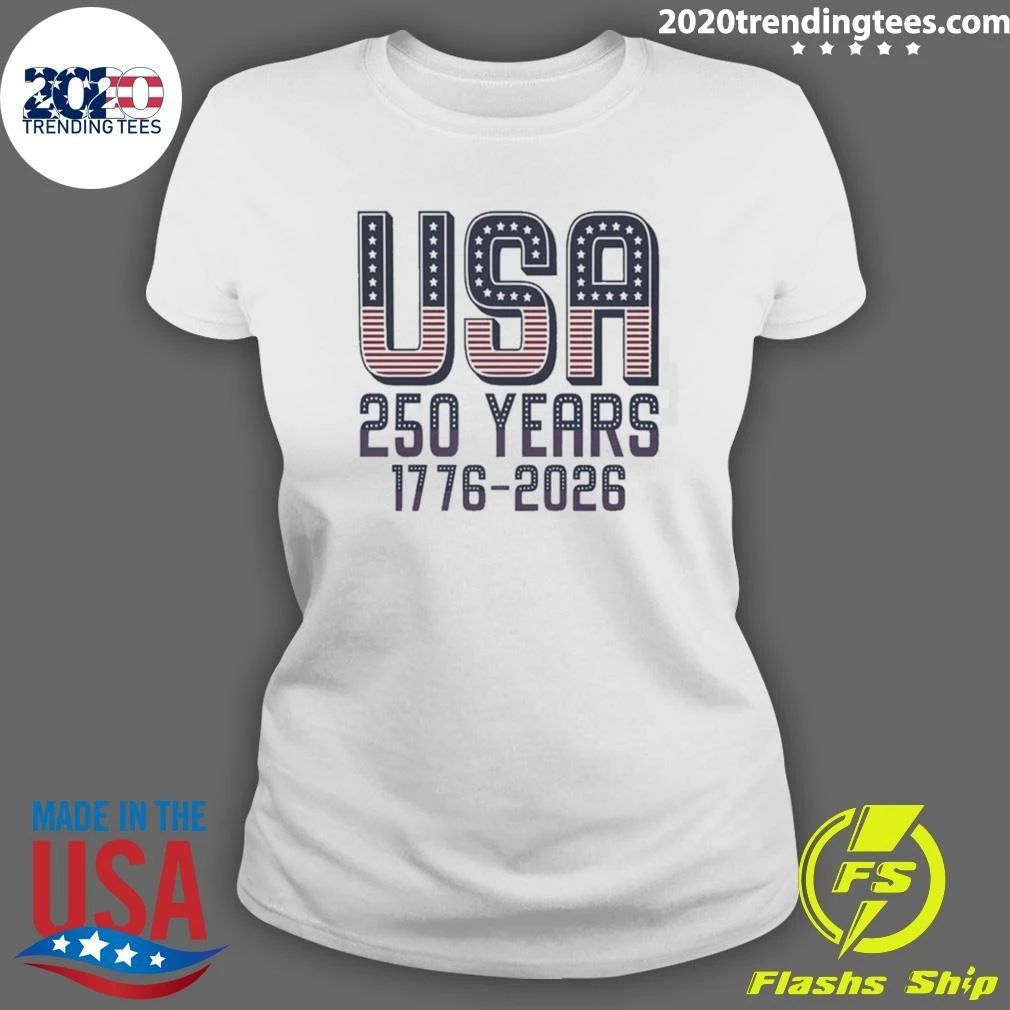 Patriotic Semiquincentennial Anniversary USA 250 Years 1776-2026 Shirt