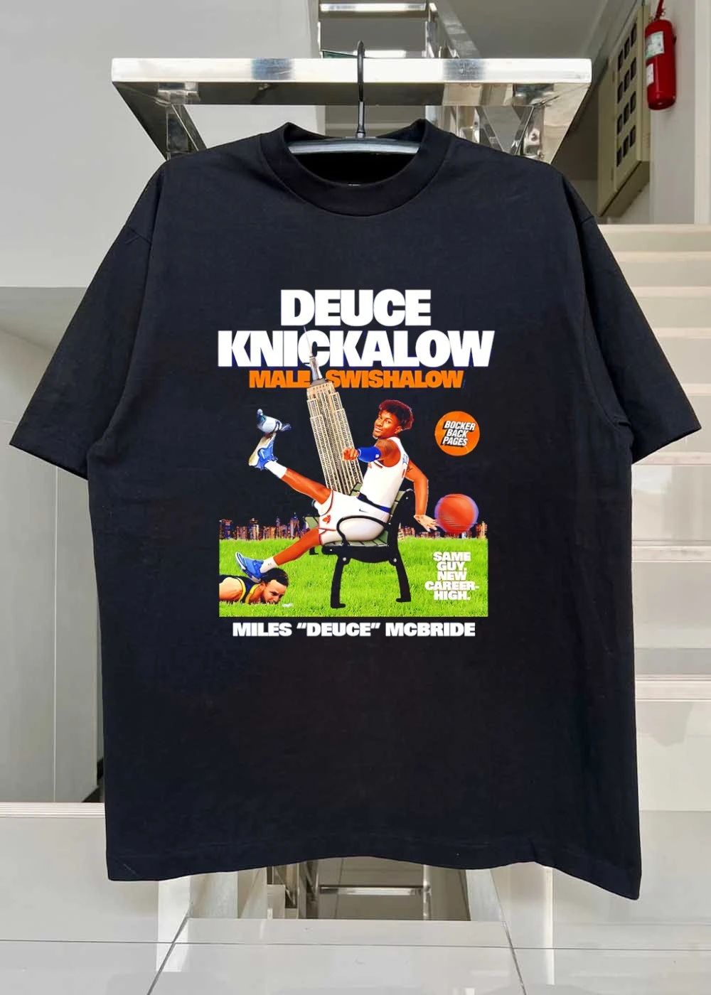 Deuce Knickalow Male Swishalow Same Guy New Career High Shirt