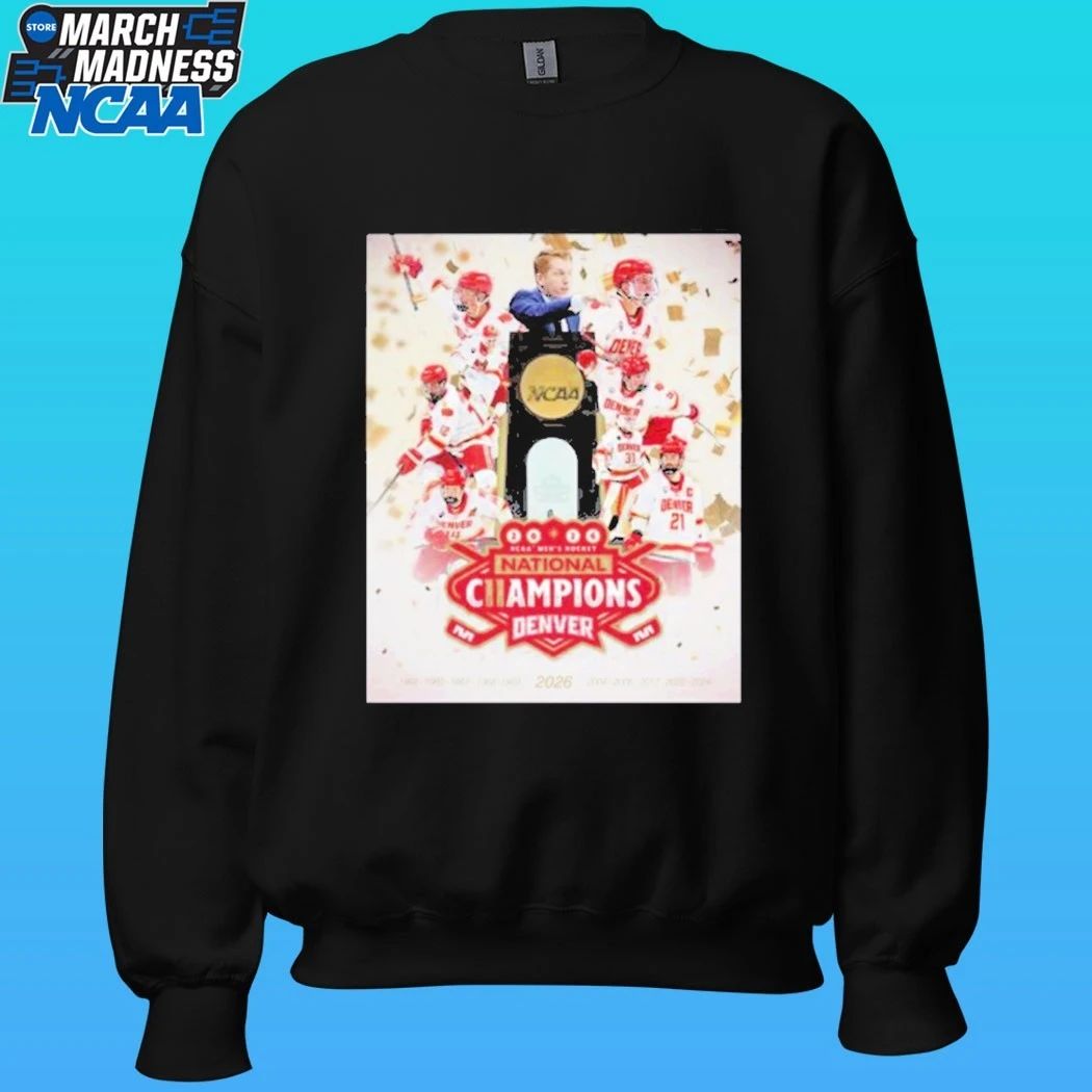 Denver Pioneers 2026 NCAA Men’s Hockey National Champions 11-time Shirt