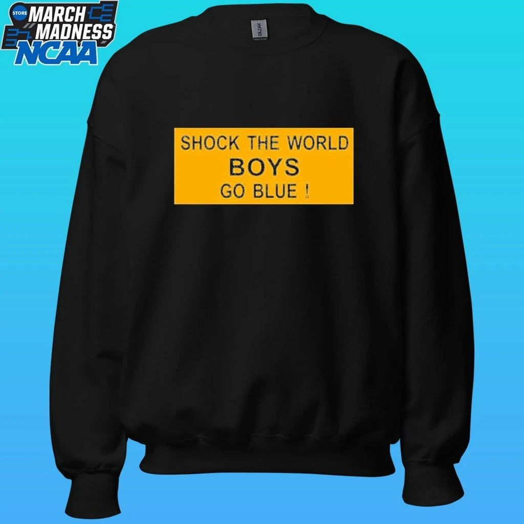 Shock The World Boys Go Blue Shirt