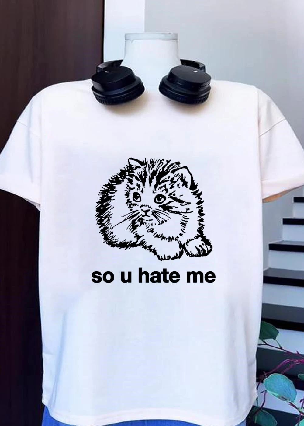Sad Fluffy Kitten So U Hate Me Shirt