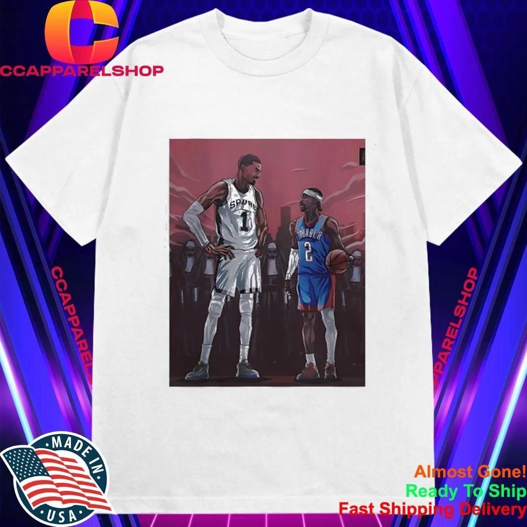 Spurs Vs Thunder Western Conference Finals NBA Playoffs 2026 The Nun’s Court Shirt