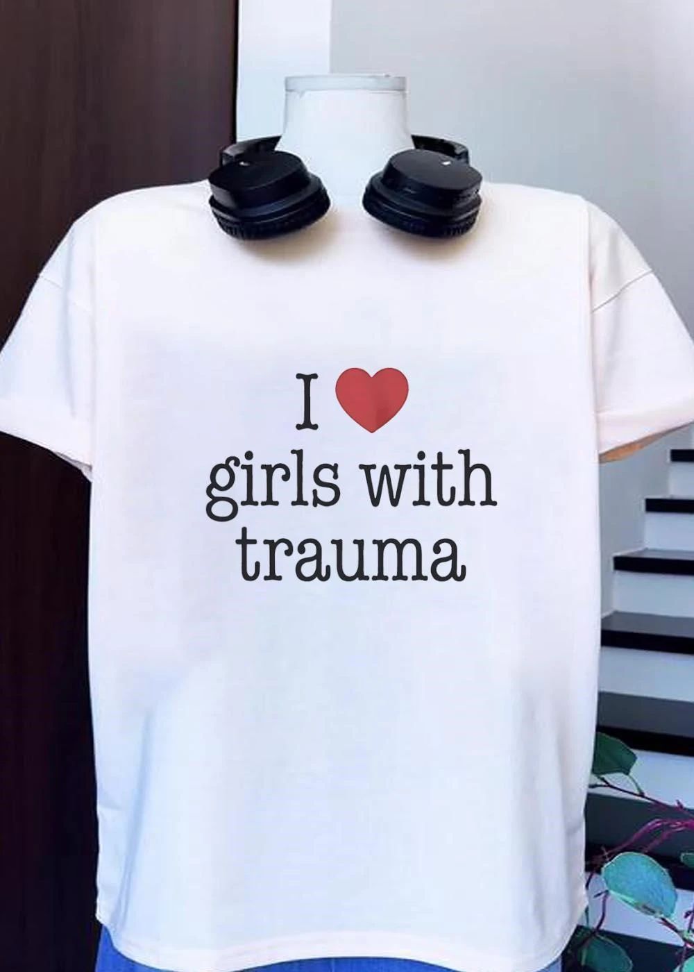 Trauma Survivor Gift I Love Girls with Trauma Shirt