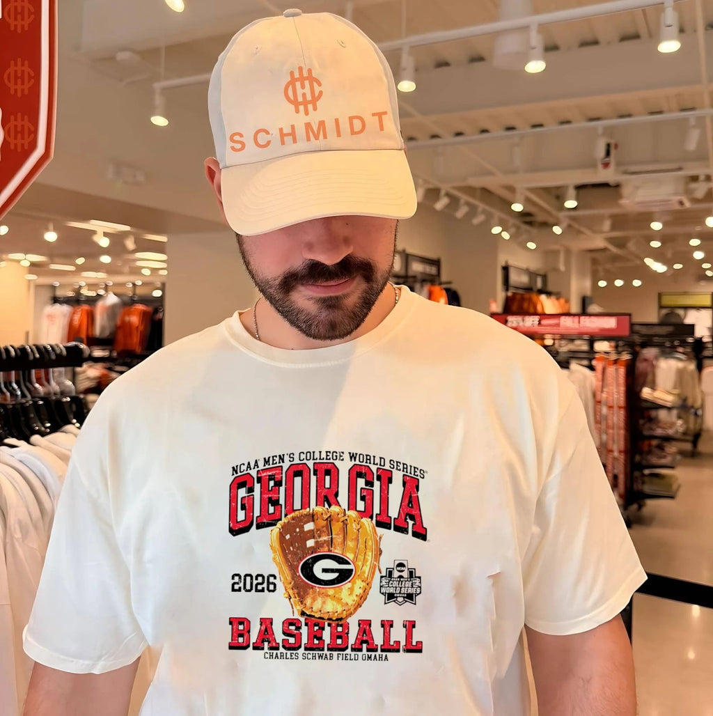 Georgia Bulldogs 2026 College World Series Omaha Bound Glove classic shirt