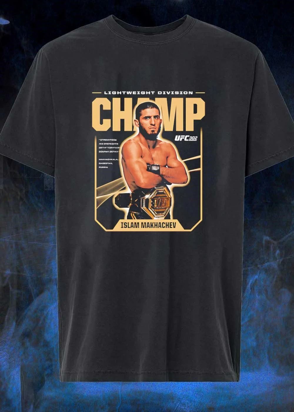 Islam Makhachev UFC 302 Lightweight Division Champ Shirt