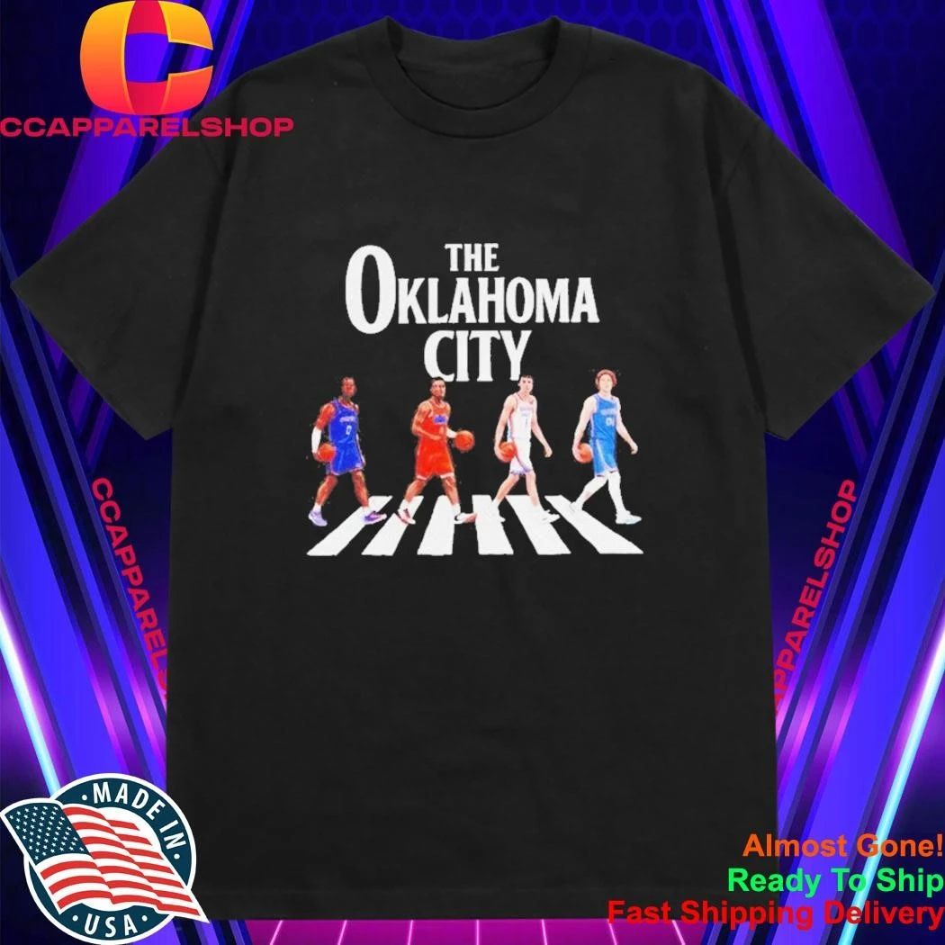 The Oklahoma City Players Abbey Road Basketball Shirt