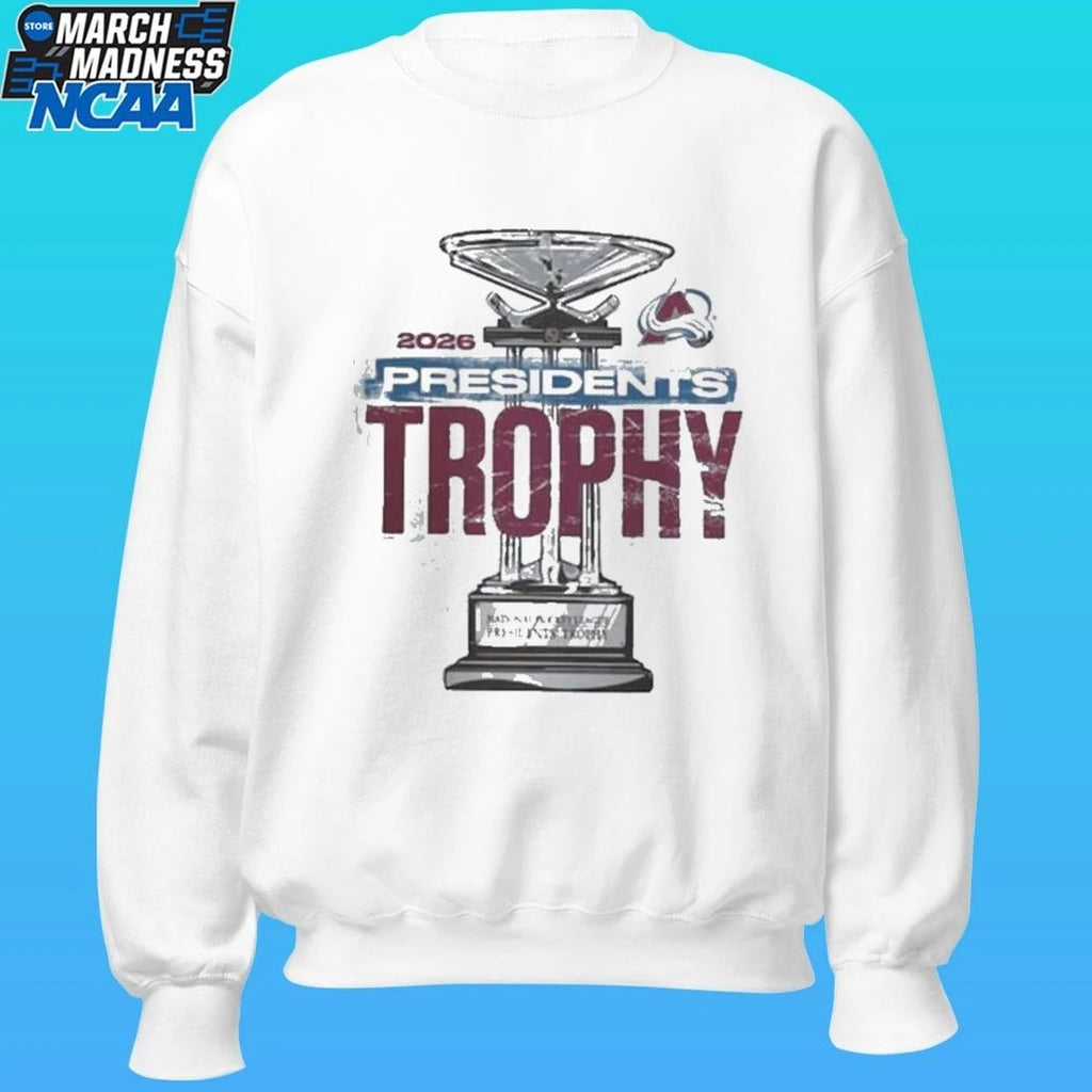 Colorado Avalanche NHL 2026 Presidents Trophy Winner Stanley Cup Playoffs 2026 Shirt