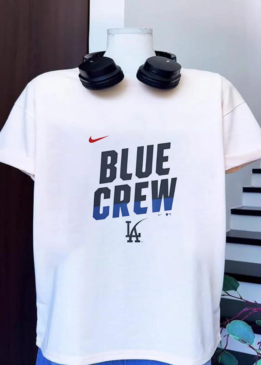 MLB Los Angeles Dodgers Blue Crew T-Shirt