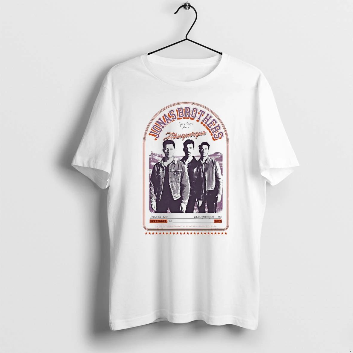 Jonas Brothers Albuquerque September 30 2025 Tshirts Sweater
