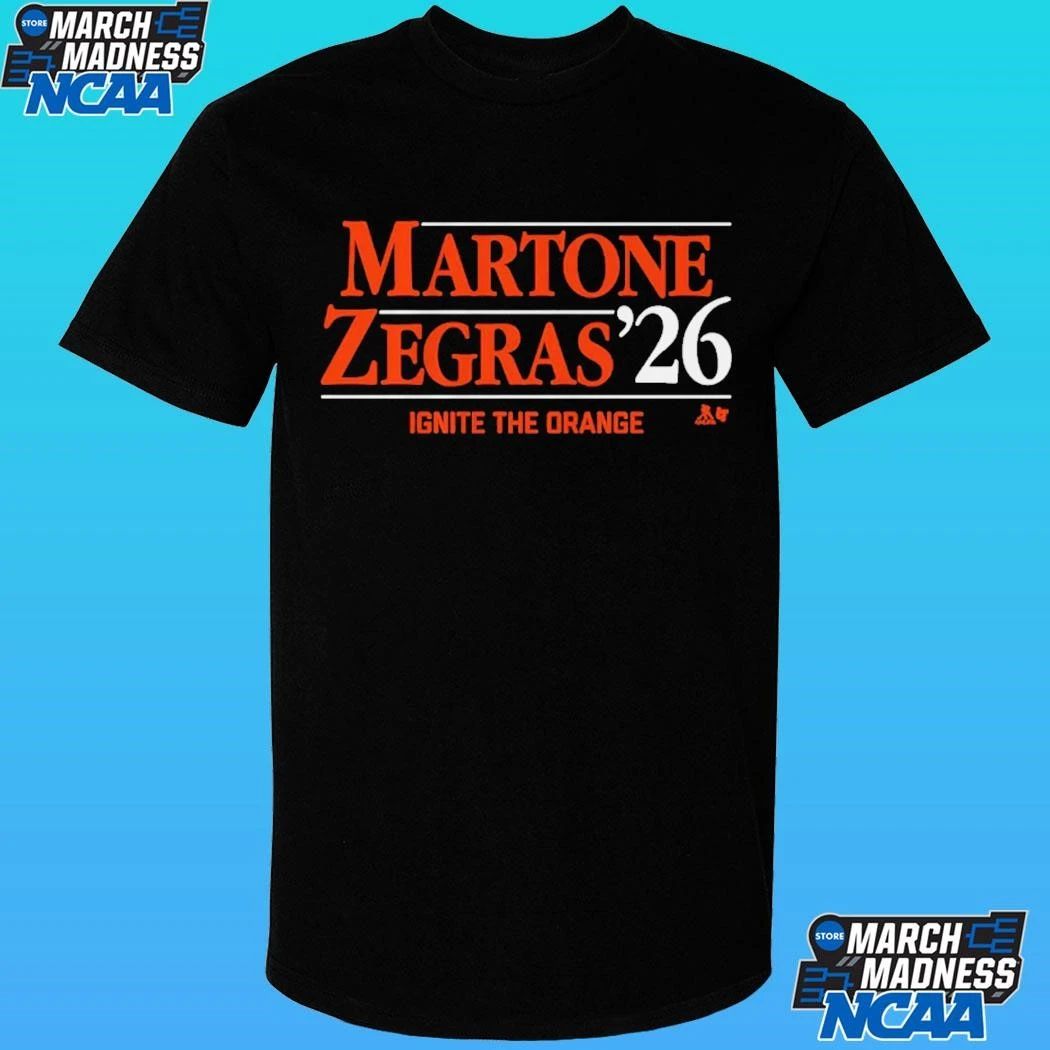 Martone-zegras ’26 Ignite The Orange Shirt