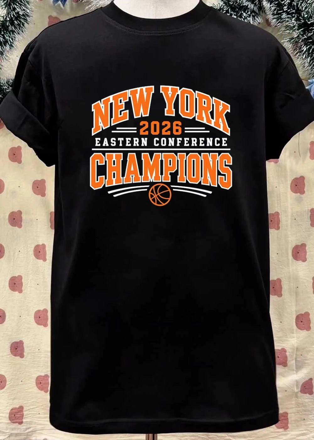 New York 2026 Eastern Conference Champions Basketball Fan Shirt