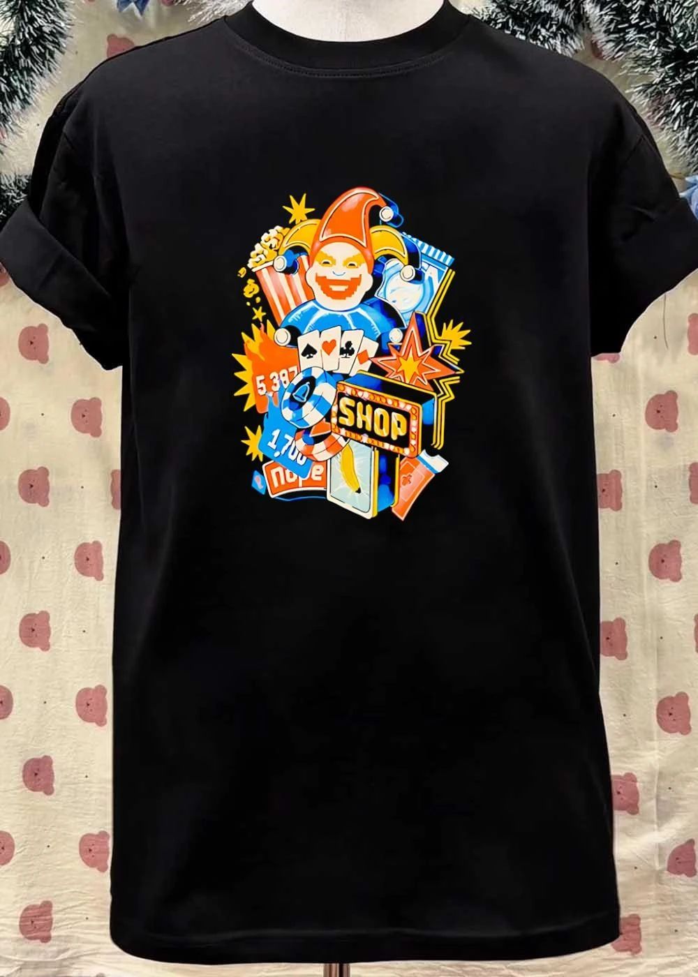 Jester Gambling Fun 5387 1700 Nope Shop Banana T-Shirt