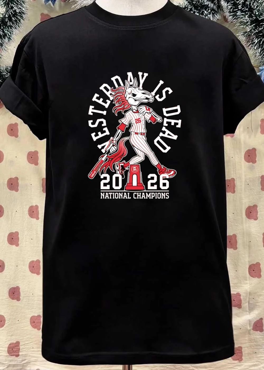 Barstool Sports Yesterday Is Dead 2026 Oklahoma National Champions shirt
