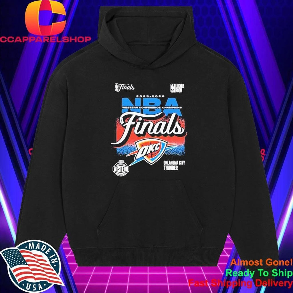 Oklahoma City Thunder 2025 2026 NBA Western Conference Champions Finals Shirt