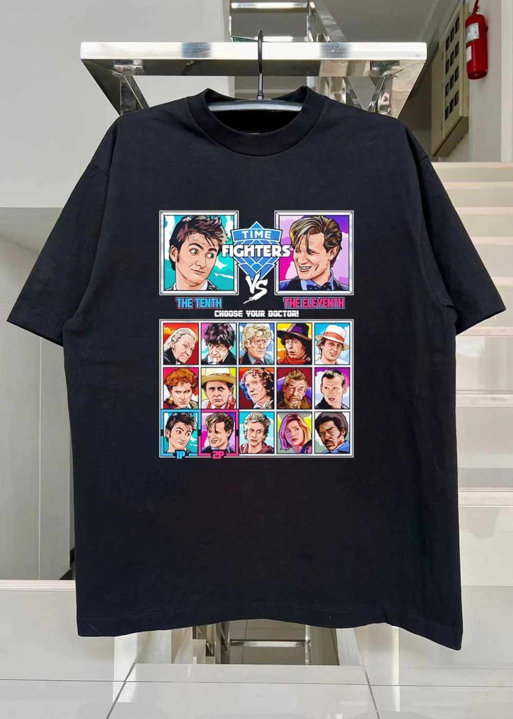 Time Fighters Choose Your Doctor T-Shirt