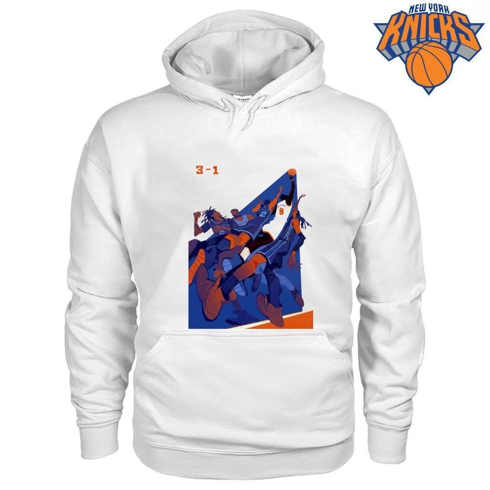3 1 Comeback Basketball Artistic Illustration New York Player Action NBA Finals 2026 Shirt