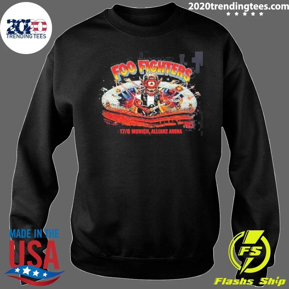 Foo Fighters Munich Germany At Allianz Arena On 17 June 2026 Shirt