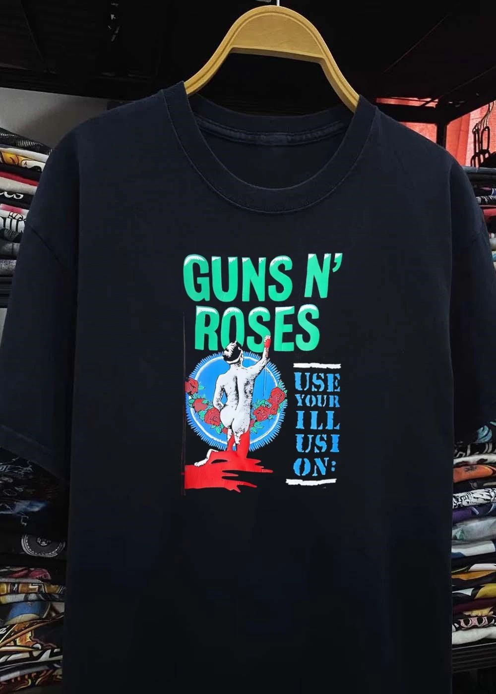 Use your Illusion album artwork nude figure Guns N Roses Guns N Roses Use your Illusion on shirt
