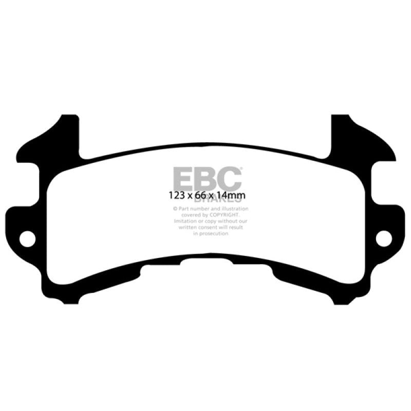 EBC 79-85 Buick Riviera (Fwd) 3.8 Turbo Ultimax2 Rear Brake Pads