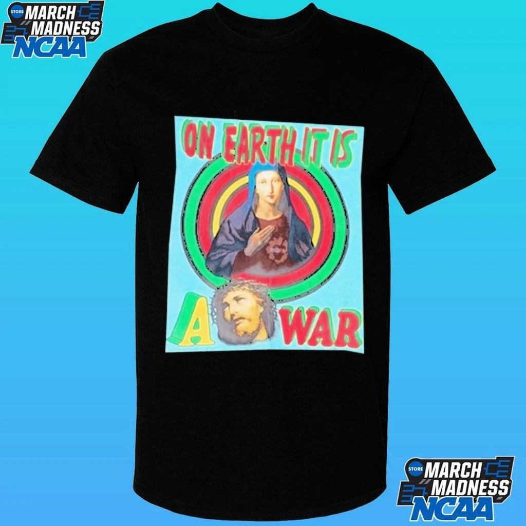 Houston Texans Saint Michael On Earth It Is A War Shirt