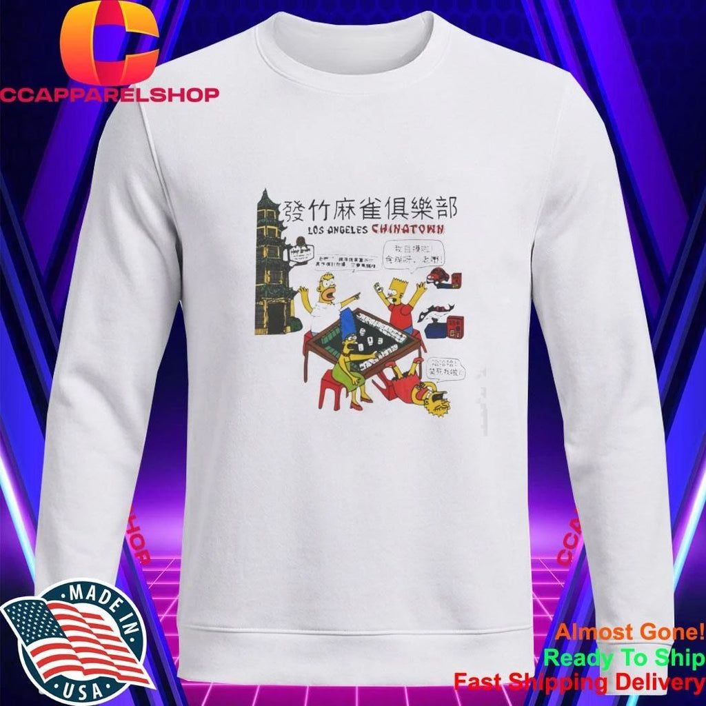 Simpsons Los Angeles Chinatown Shirt