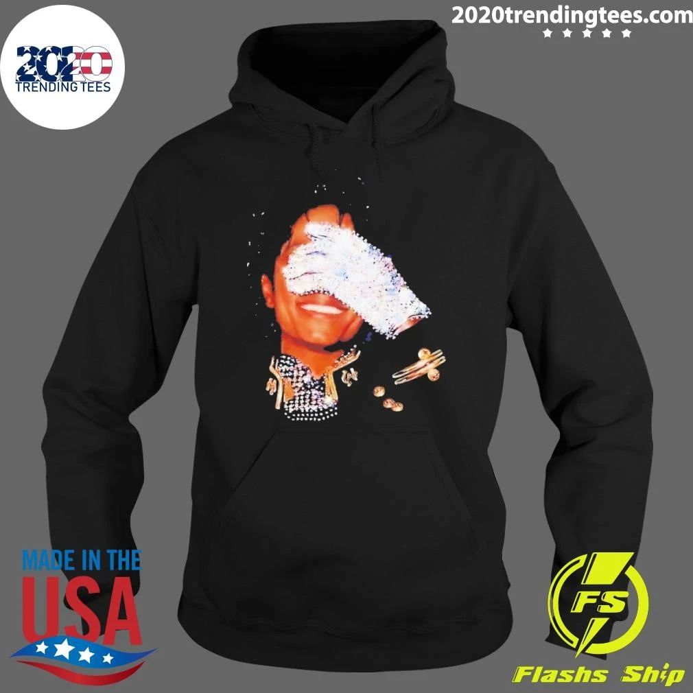 The King Of Pop Mj Jackson Drake Diamond Glove Shirt