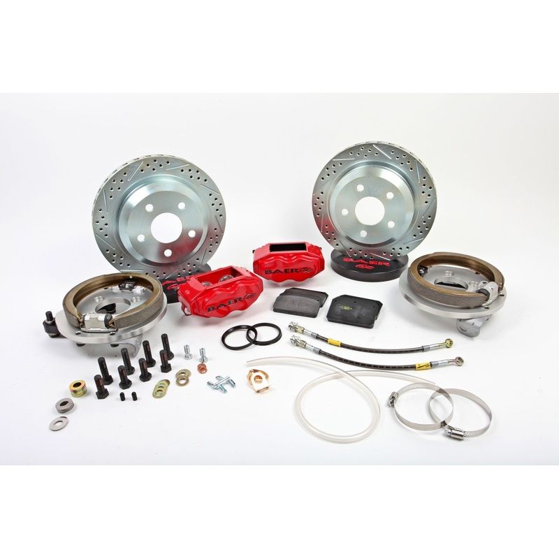 Baer Brakes 12″ SS4 Rear Brake Kit, Monster Green, SDZ