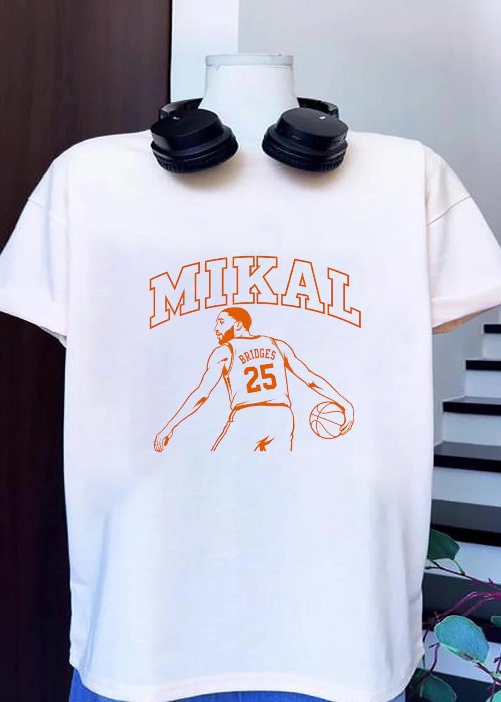 Mikal Bridges 25 NBA Basketball Two-Way Force 2026 Season Hype Shirt