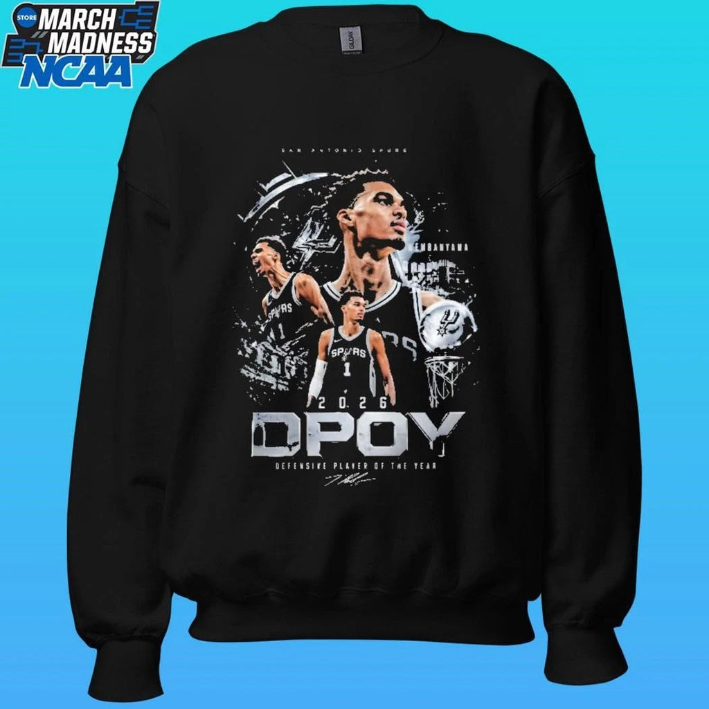 San Antonio Spurs Dpoy Defensive Player Of The Year 2026 Shirt